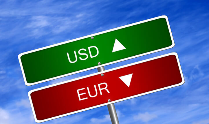 Dollar Up, Euro Down