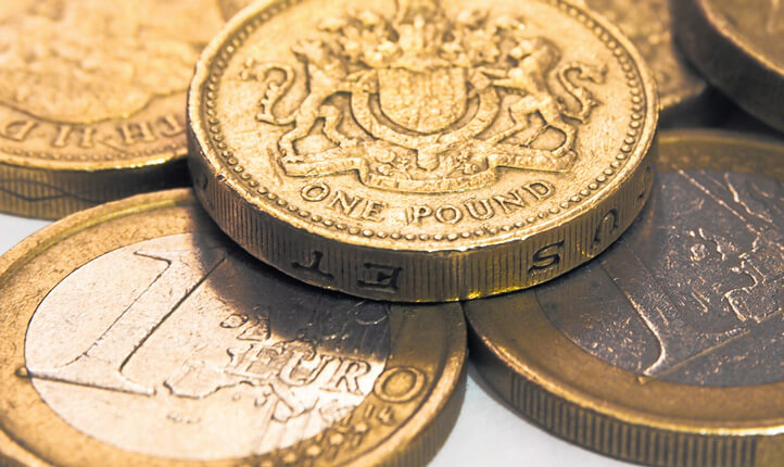 Pound Rallies Against Euro