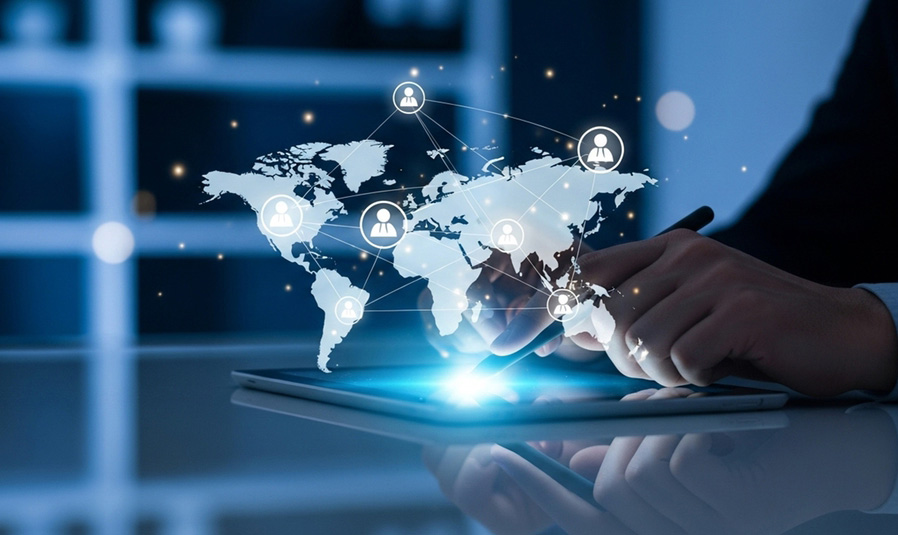 International data takes centre stage